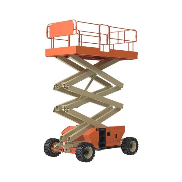 it is very important to adhere to the weight constraints specified for each scissor lift model to prevent accidents